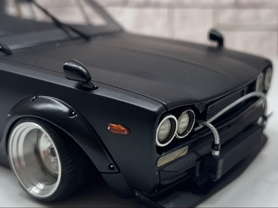 1/18イグニッションモデル ハコスカGTR 鉄ッチン深リムカスタム