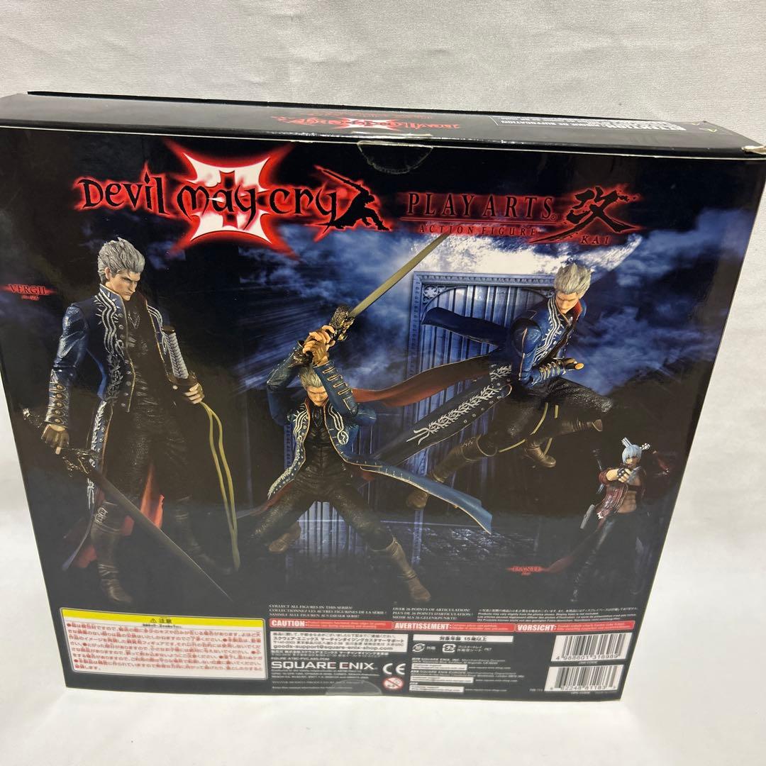 開封品　プレイアーツ改　デビルメイクライ　バージル　フィギュア