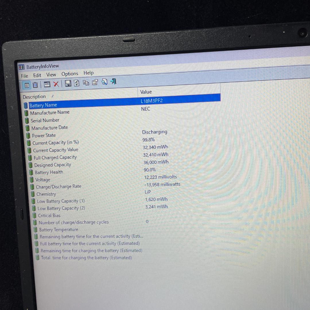 【2021年 バッテリー良】 VersaPro VF-8 11世代i7 16GB