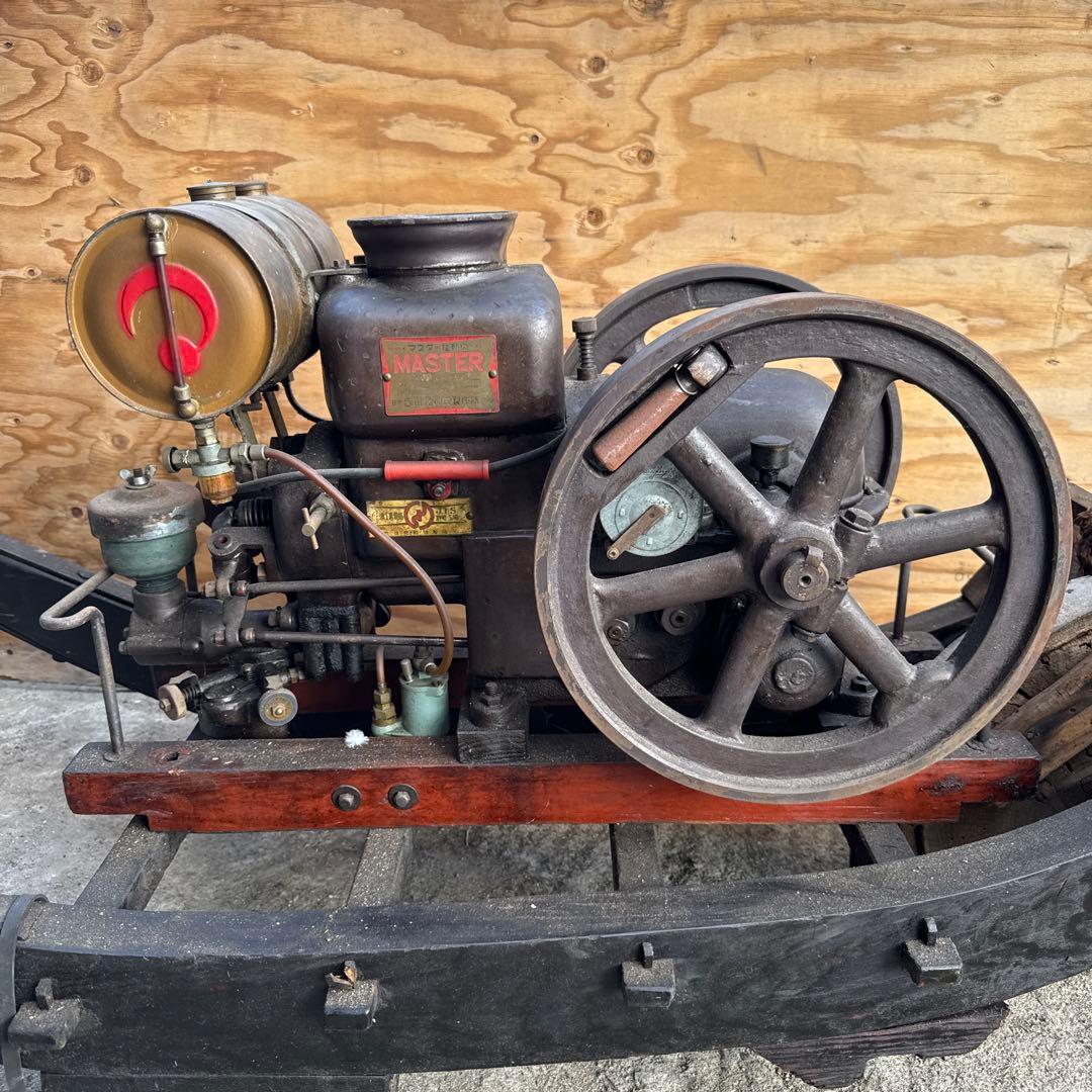 MASTER 石油発動機エンジン レトロ　マスター(吉田製作所)