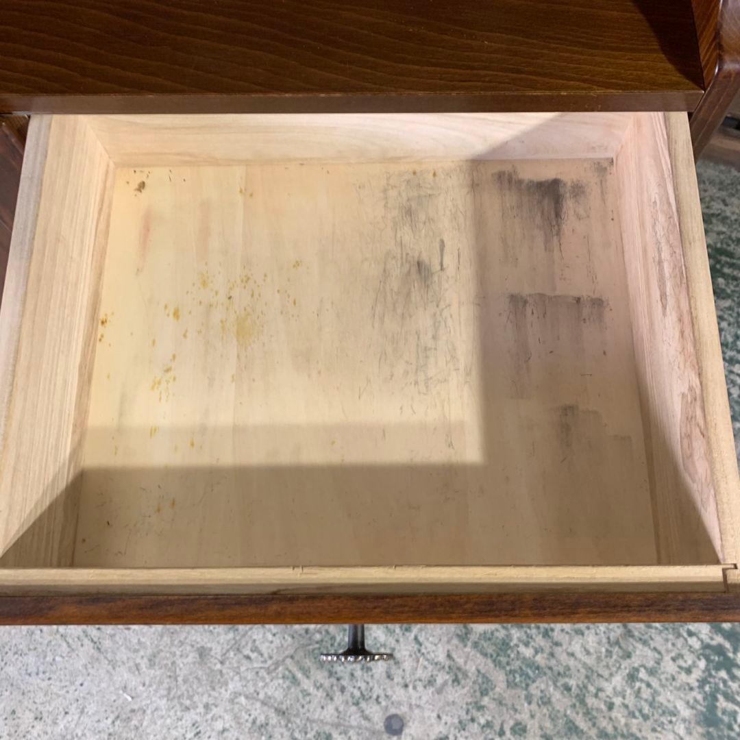 I651 現状品 Karimoku カリモク コロニアル 電話台 サイドチェスト