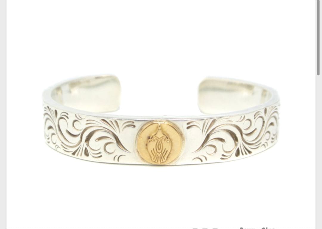 希少！！legend【レジェンド】バングル SV925×K22