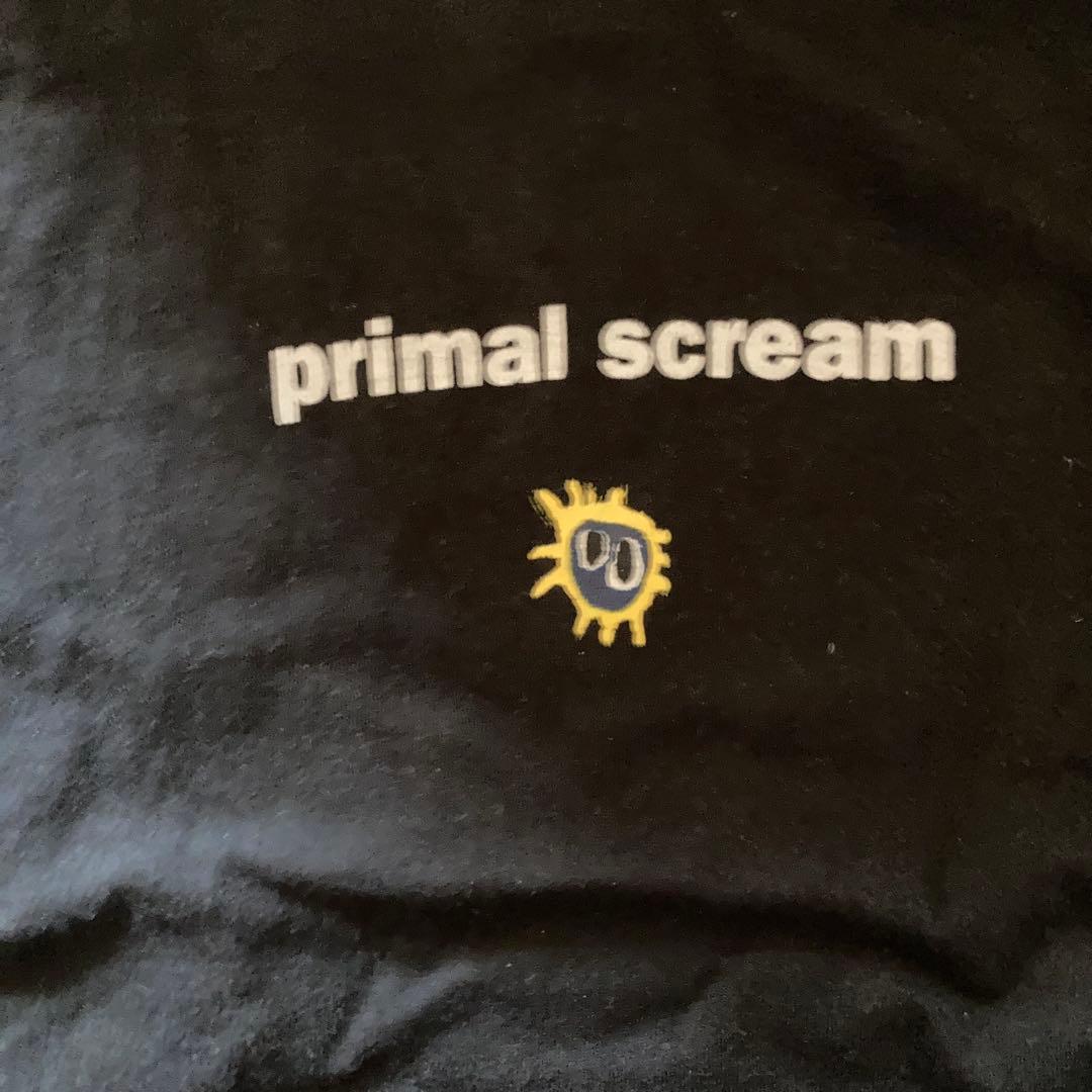 当時レア物Primal Scream スカルデザイン Tシャツ