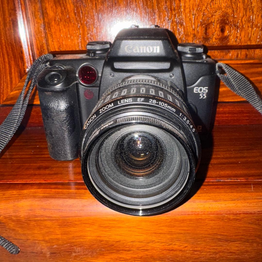 Canon EOS 55 一眼レフカメラ EF 28-105mm 動作未確認