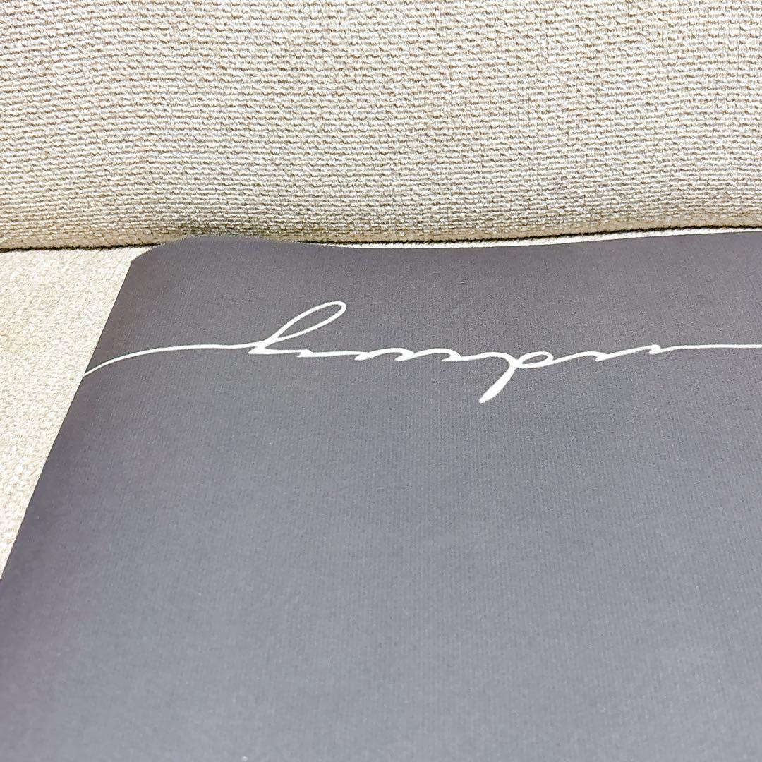 グレーのシンプルなバスマット サイズ60×40