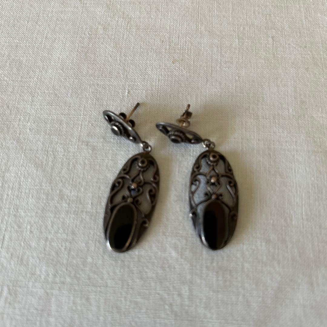 美品　イマック　ブローチ&ピアス