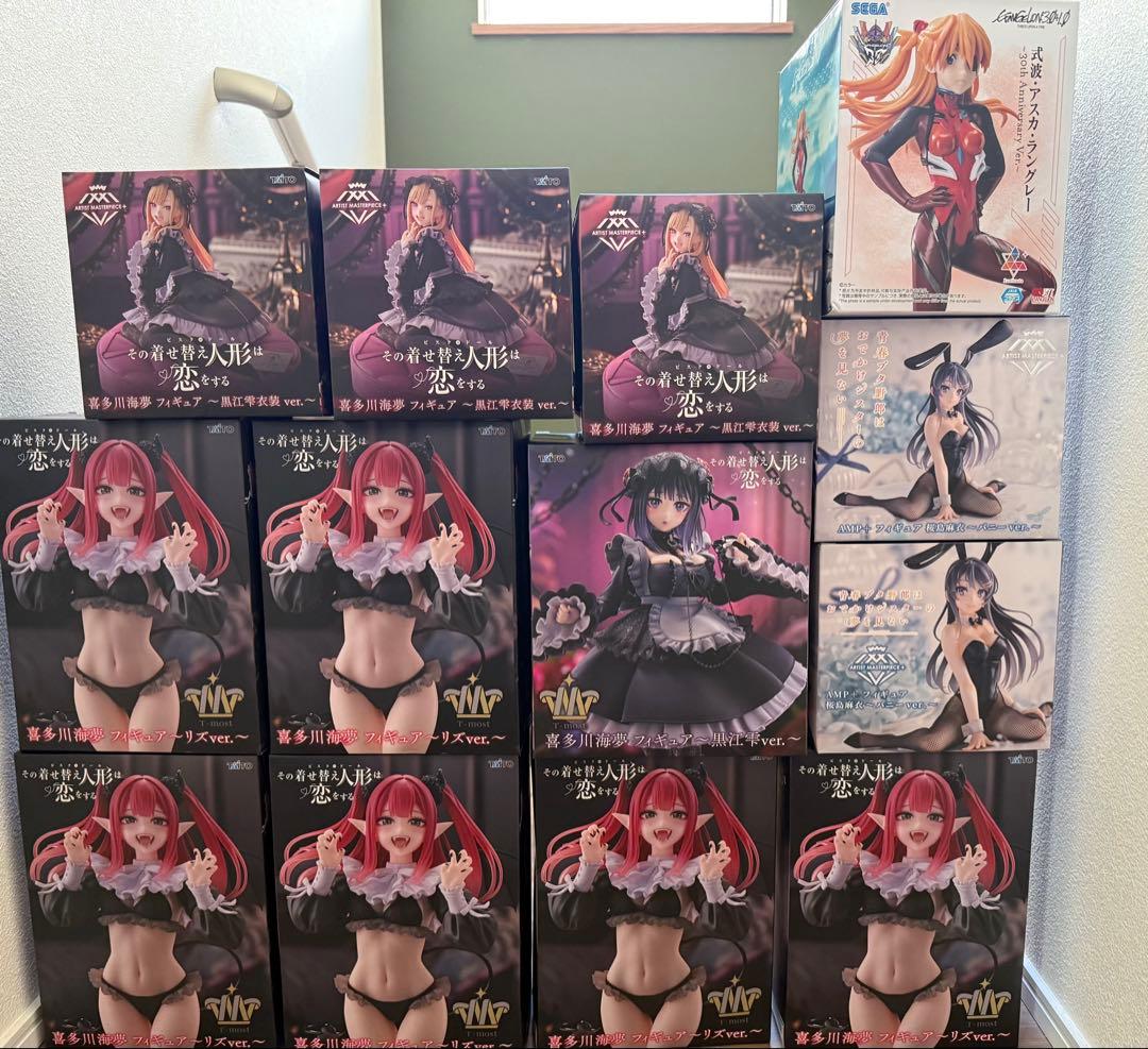 美少女プライズフィギュア　13個まとめ売り