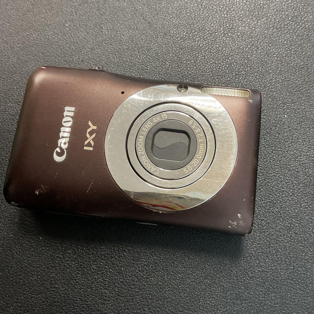 M1137 Canon IXY 200F コンパクトデジタルカメラ ブラウン