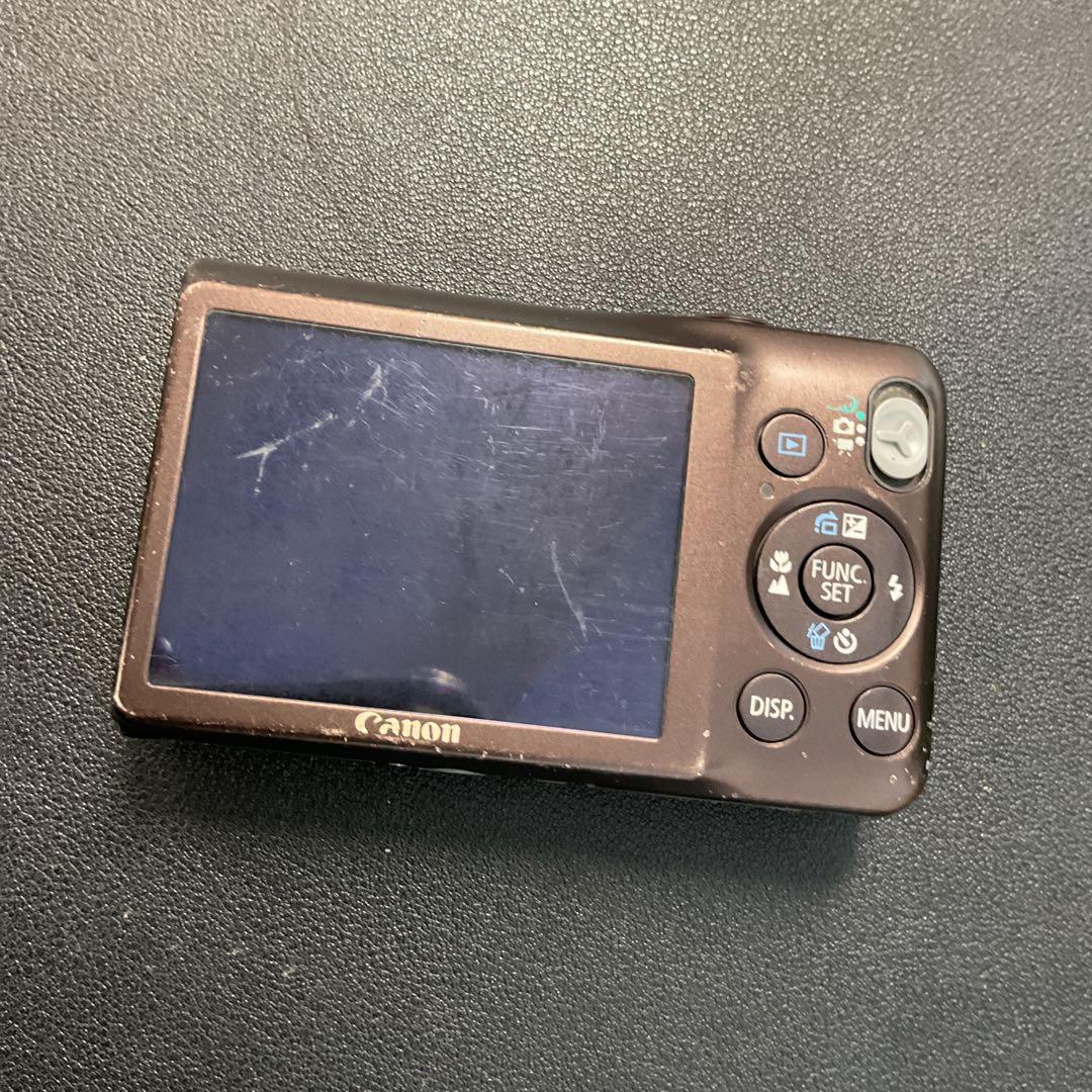M1137 Canon IXY 200F コンパクトデジタルカメラ ブラウン