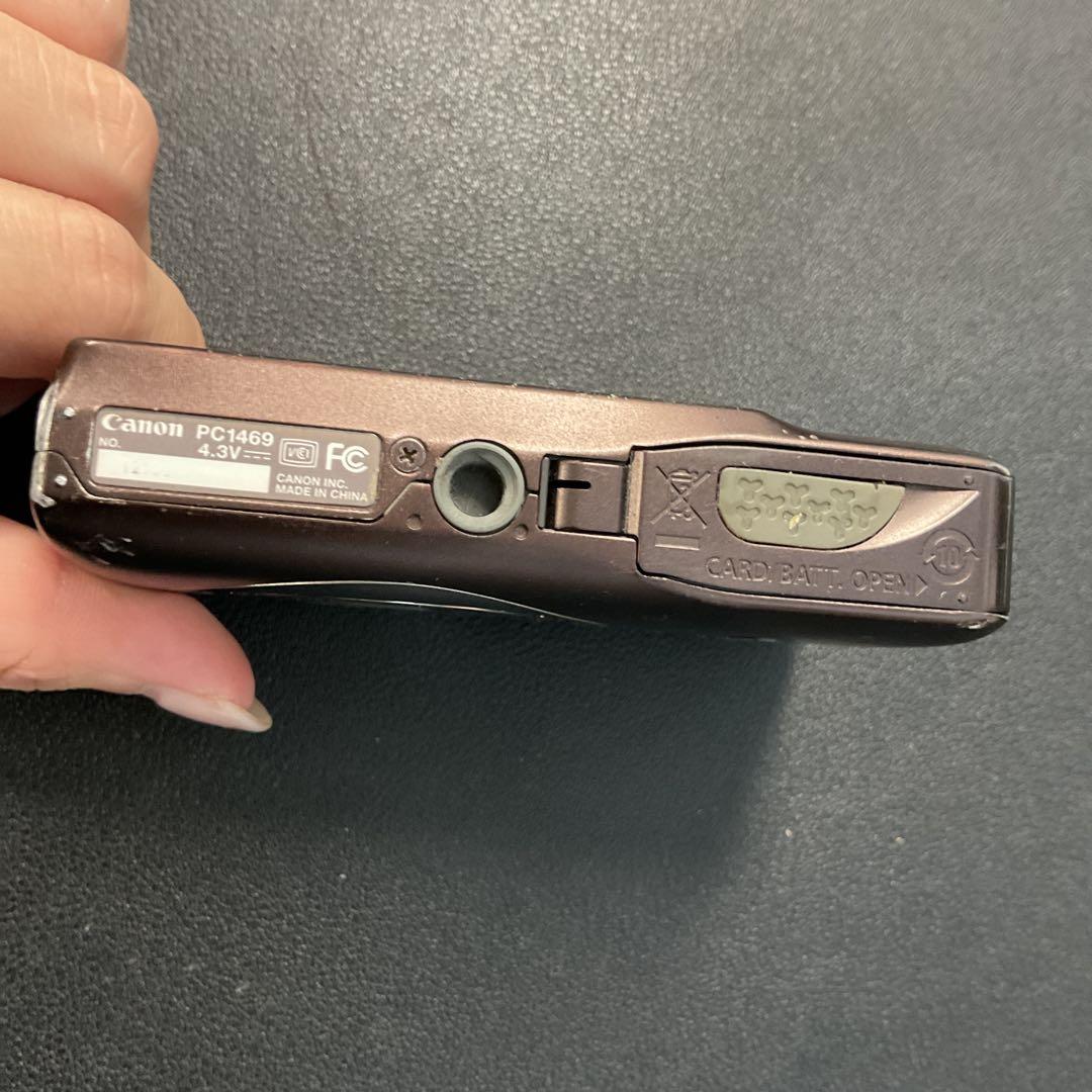 M1137 Canon IXY 200F コンパクトデジタルカメラ ブラウン