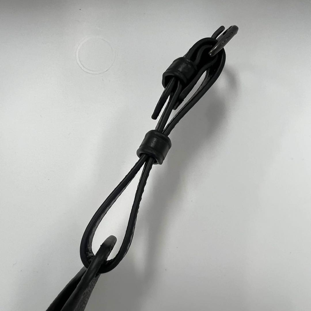 ☆送料無料☆ COACH ネームタグ シグネチャー ラゲッジタグ チャコール