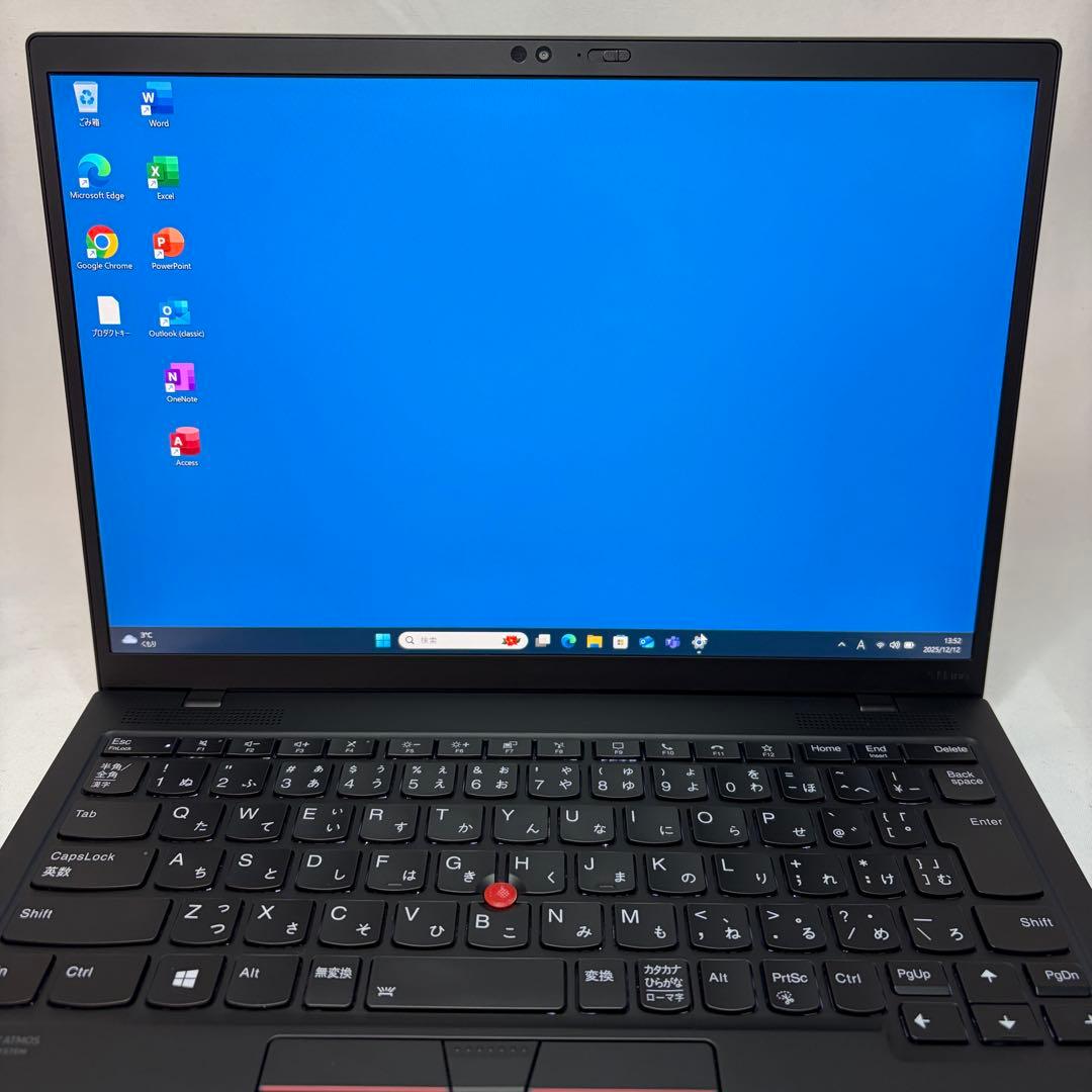 準美品 X1 Nano Gen1 11世代 i5 8GB 13型 2K オフィス