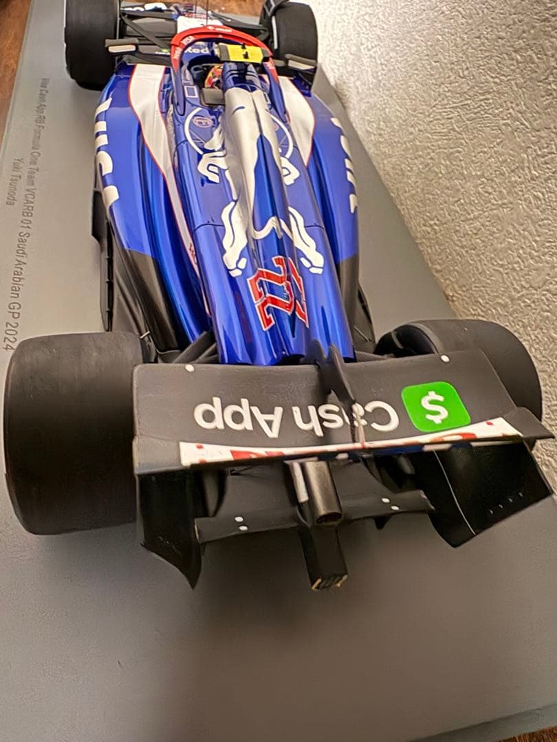 F1 ホンダ VCARB角田裕毅 2024年 サウジアラビアGP 1/18