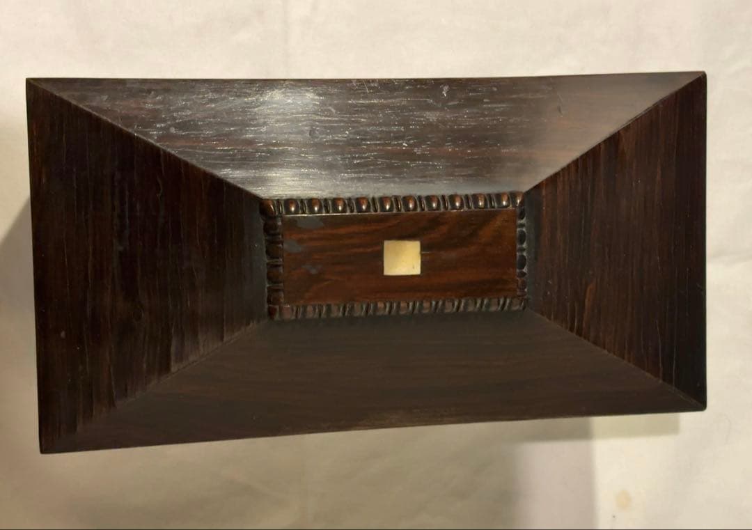 イギリスアンティーク ティーキャディー