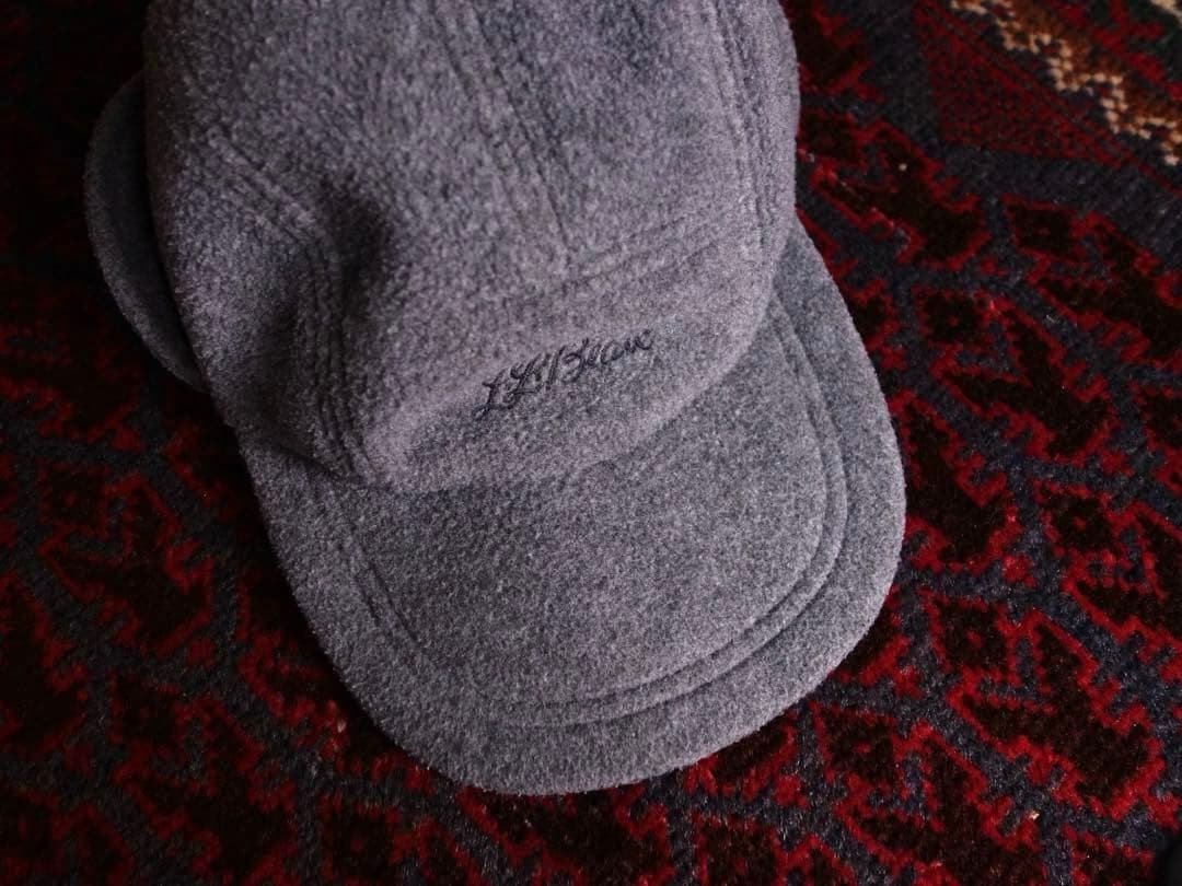 l.l.bean フリースキャップ L USA製 polartek ポーラテック