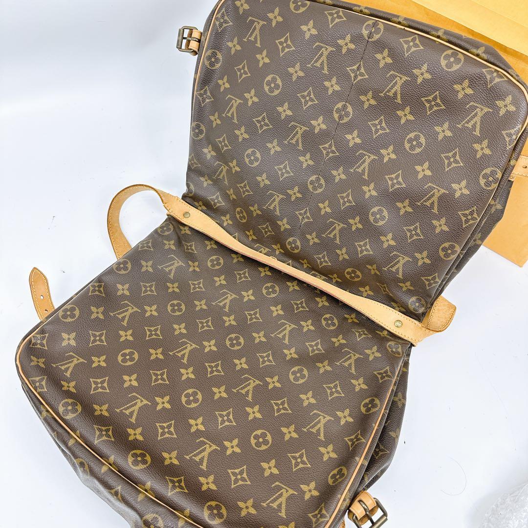 ルイヴィトン　モノグラム　ソミュール35 ショルダーバッグ