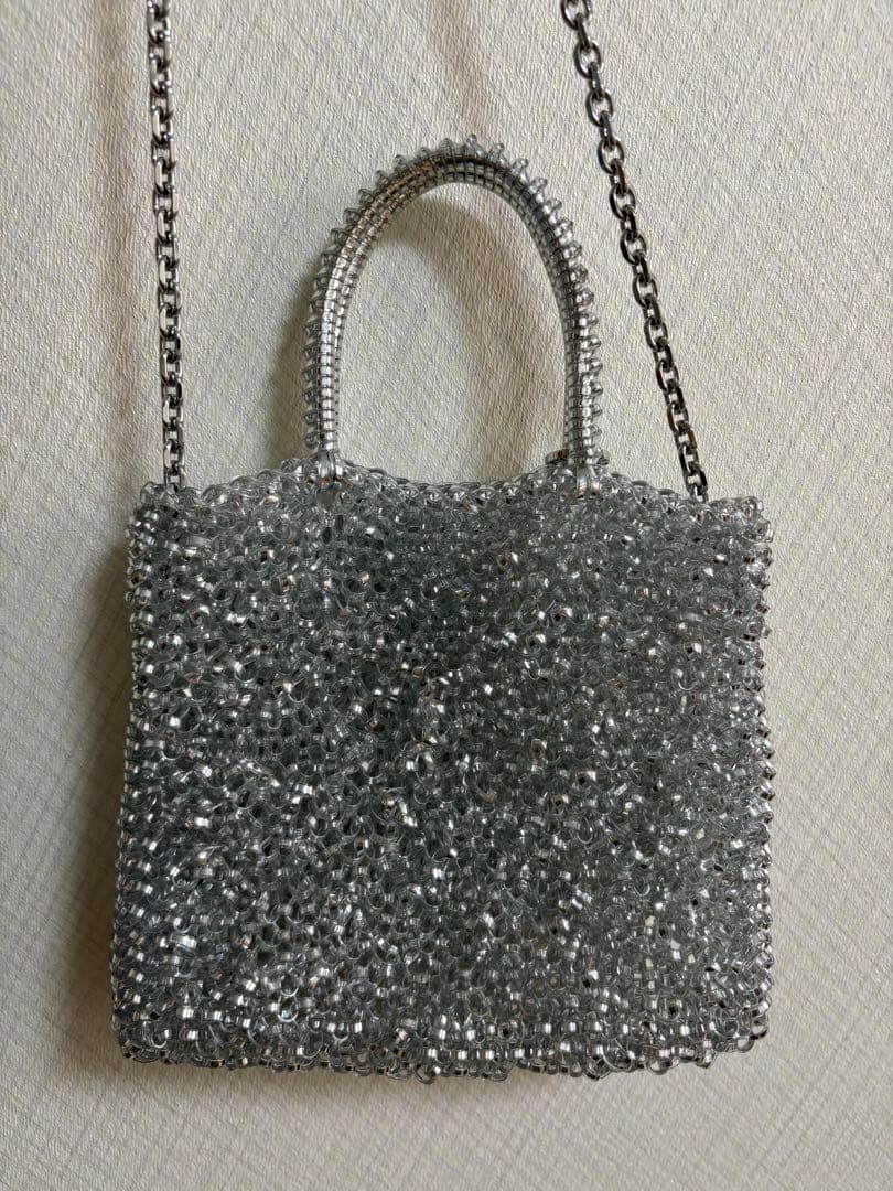 【新品】【未使用】アンテプリマ ANTEPRIMA シルバー ワイヤーバック