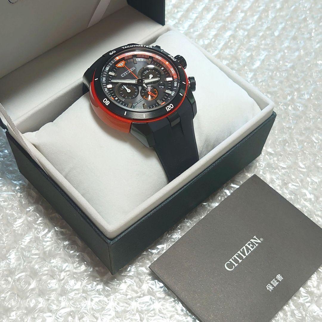 CITIZEN エコドライブ クロノグラフ CA4154-07E 日本製 新品