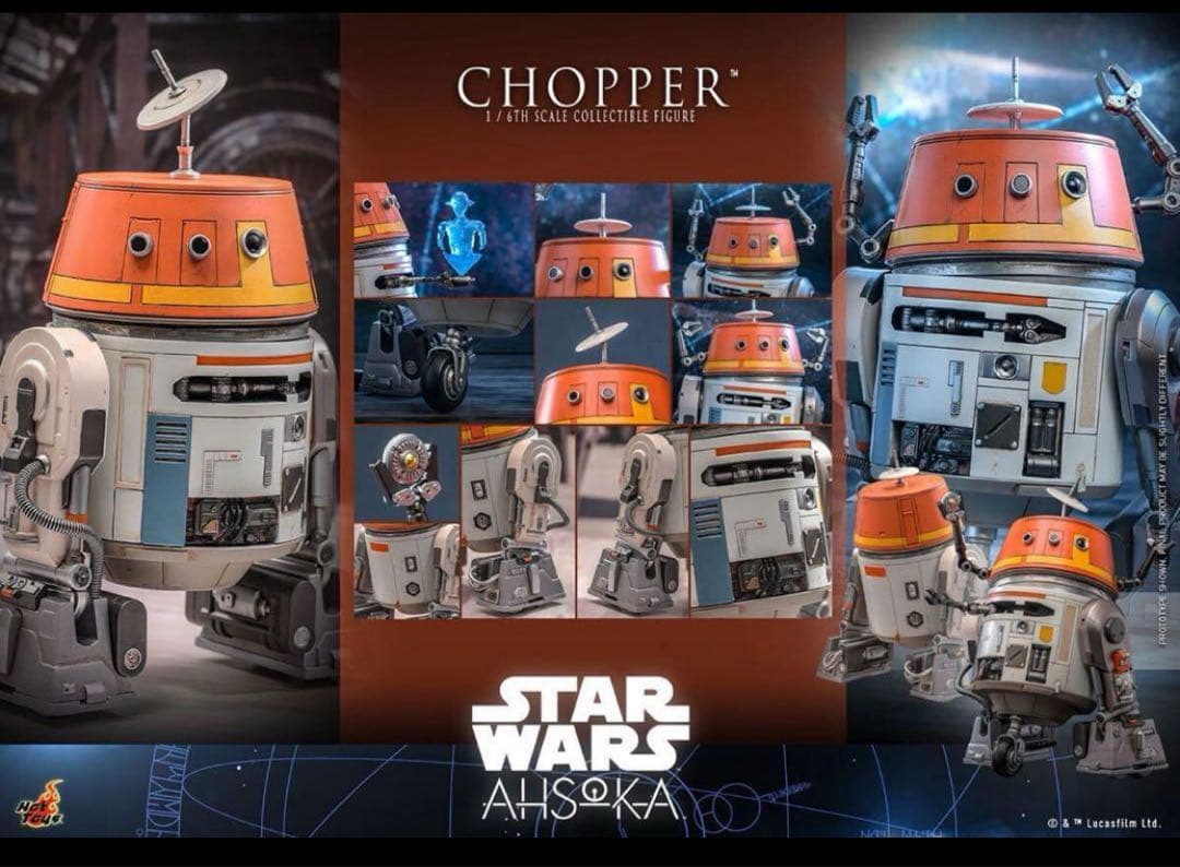 STAR WARS CHOPPER 1/6スケールフィギュア