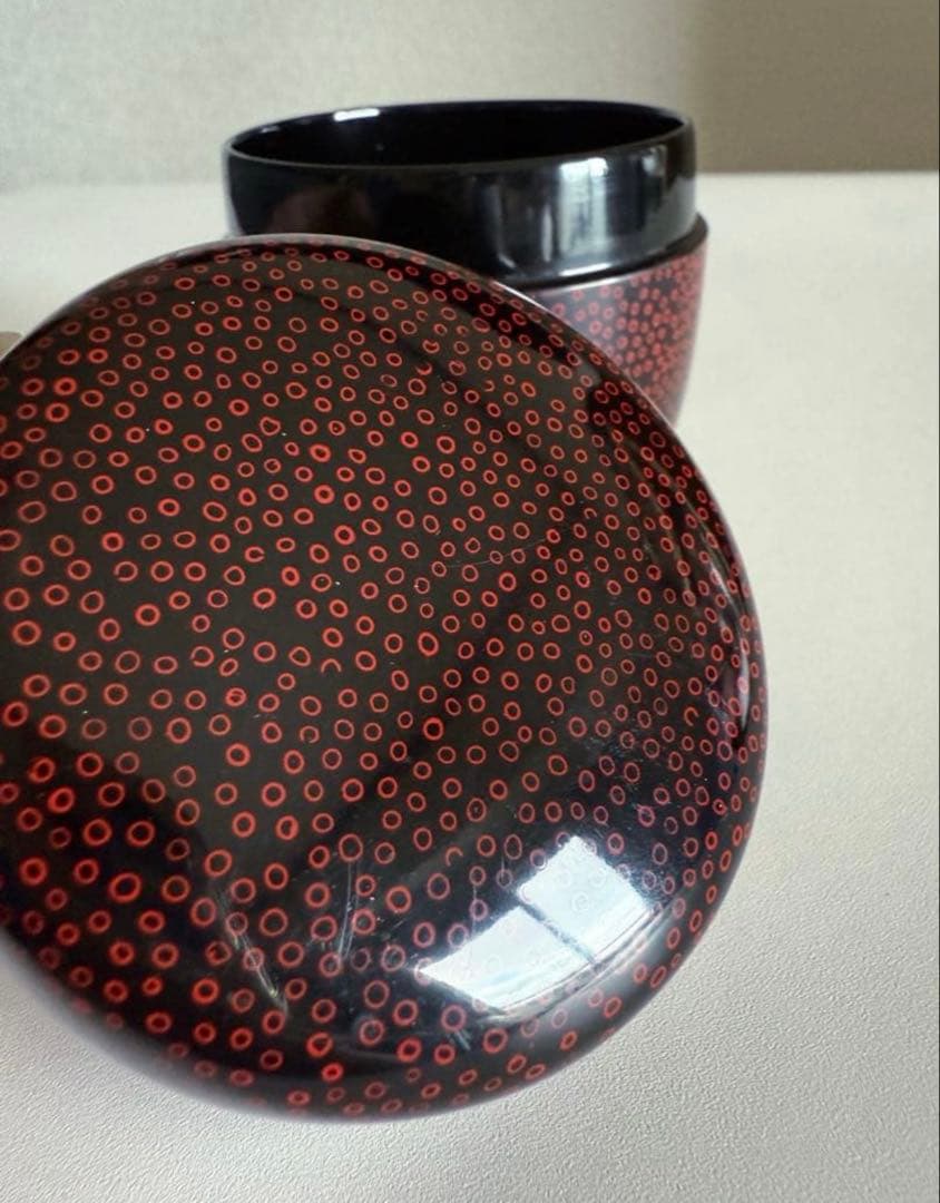 伝統工芸品 津軽塗 七々子塗 本漆 棗 茶入 漆器 茶道具