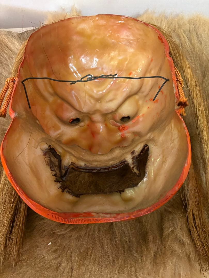 能面　鬼面　Japan ビンテージ