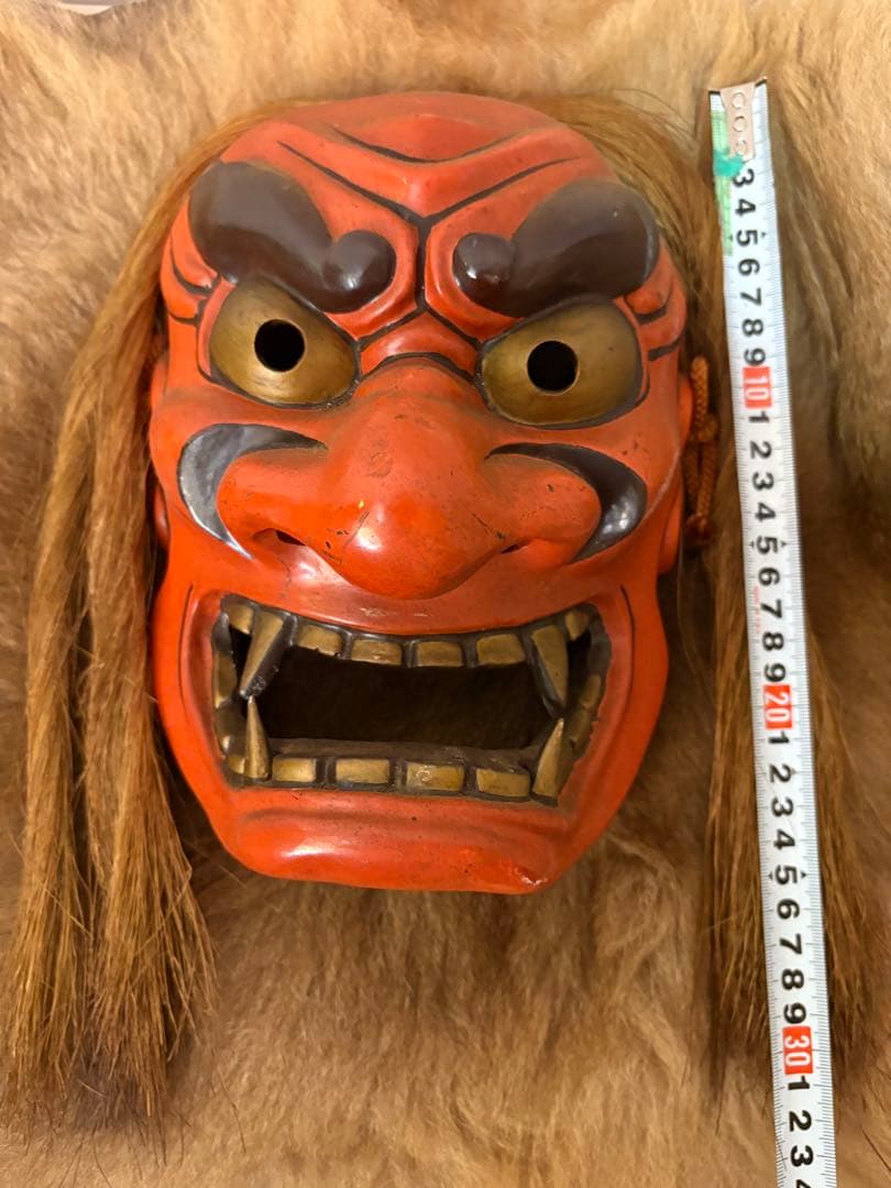 能面　鬼面　Japan ビンテージ
