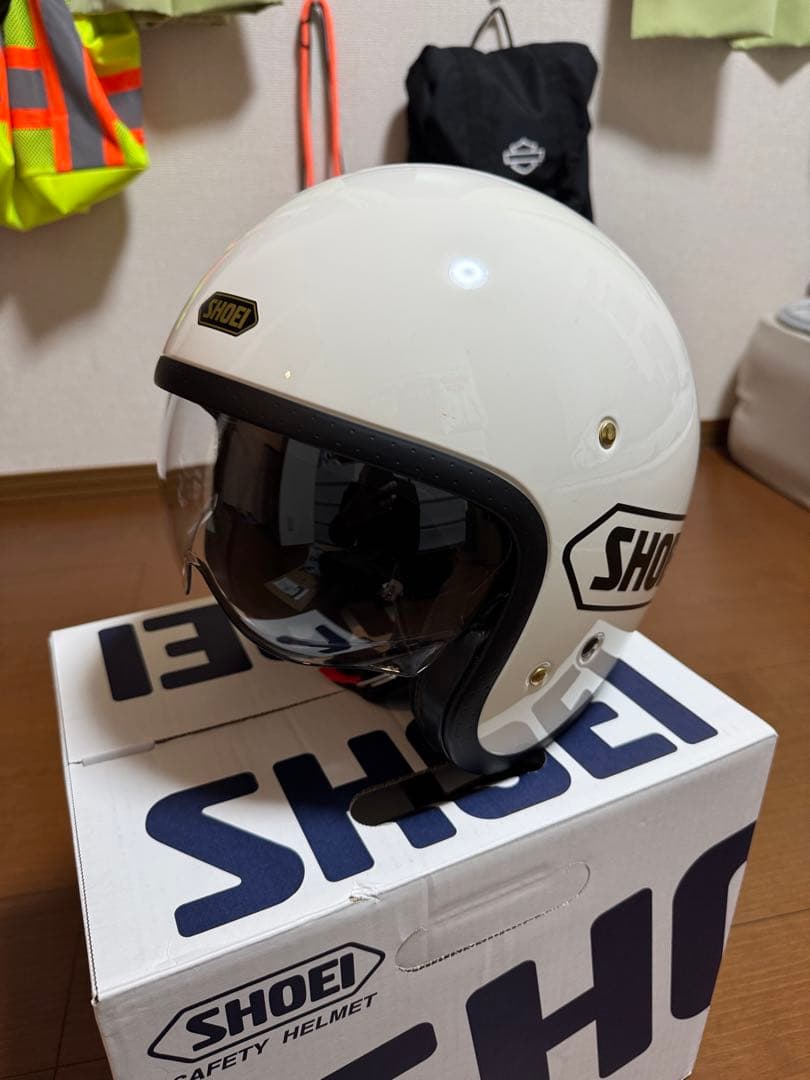 SHOEI J.O ジェットヘルメットオフホワイトL程度極上品