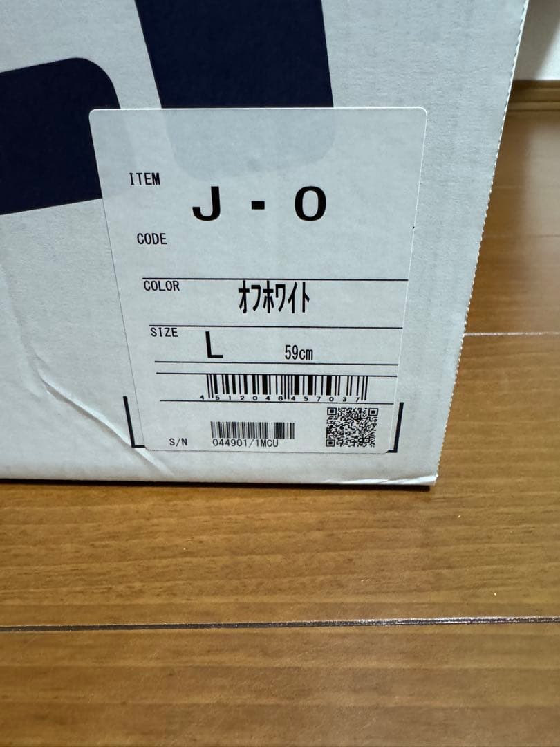 SHOEI J.O ジェットヘルメットオフホワイトL程度極上品