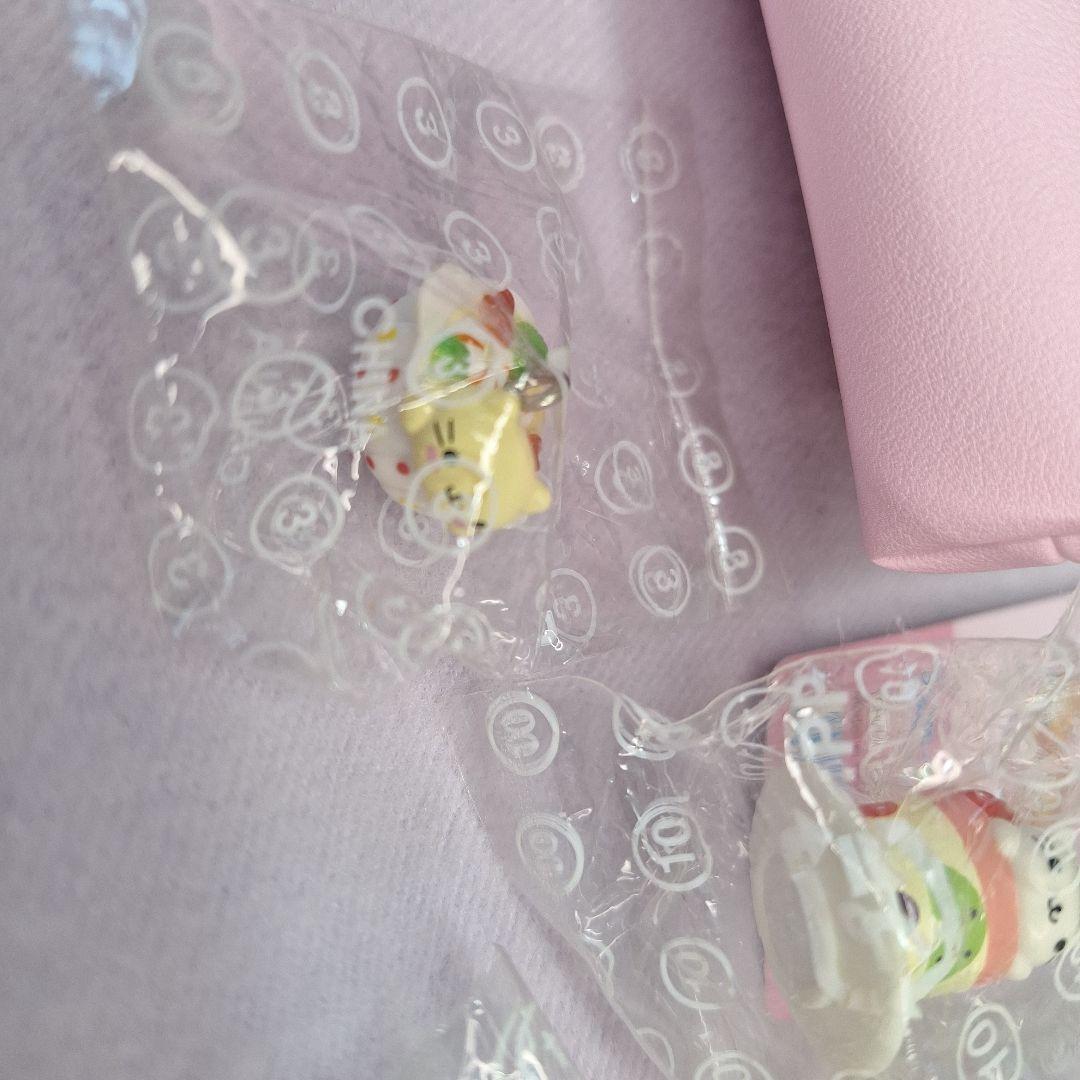 にゃんにゃんにゃんこ　がま口ケース&ストラップトップセット