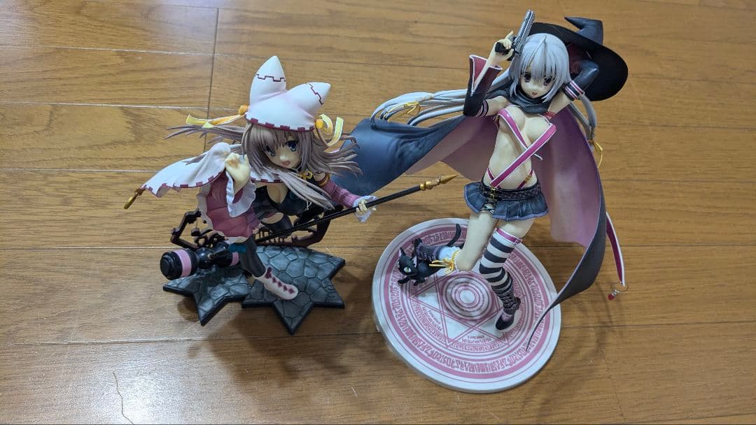 し*ま様 サノバウィッチフィギュア綾地寧々/椎葉紬（箱無し）