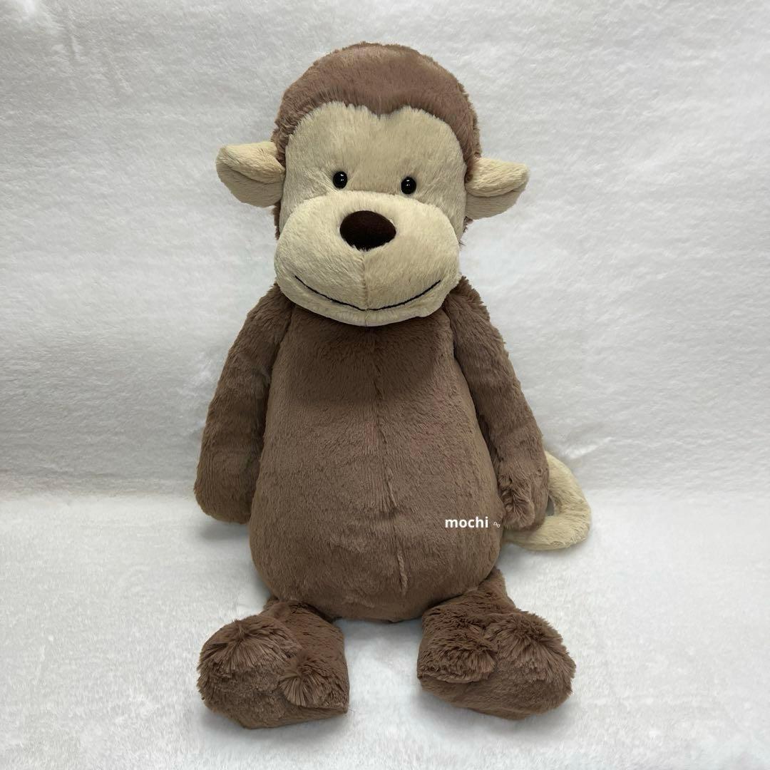  Huge Bashful Monkey サル ぬいぐるみ