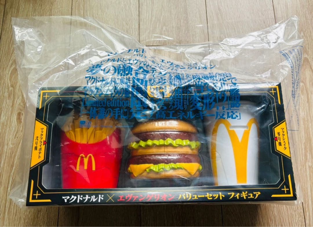【新品未使用】マック/マクドナルド　エヴァンゲリオン　フィギュア
