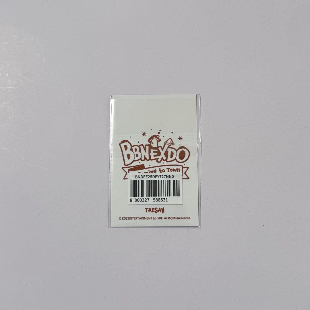 BOYNEXTDOOR ポップアップ プネクド カメラ 特典トレカ テサン