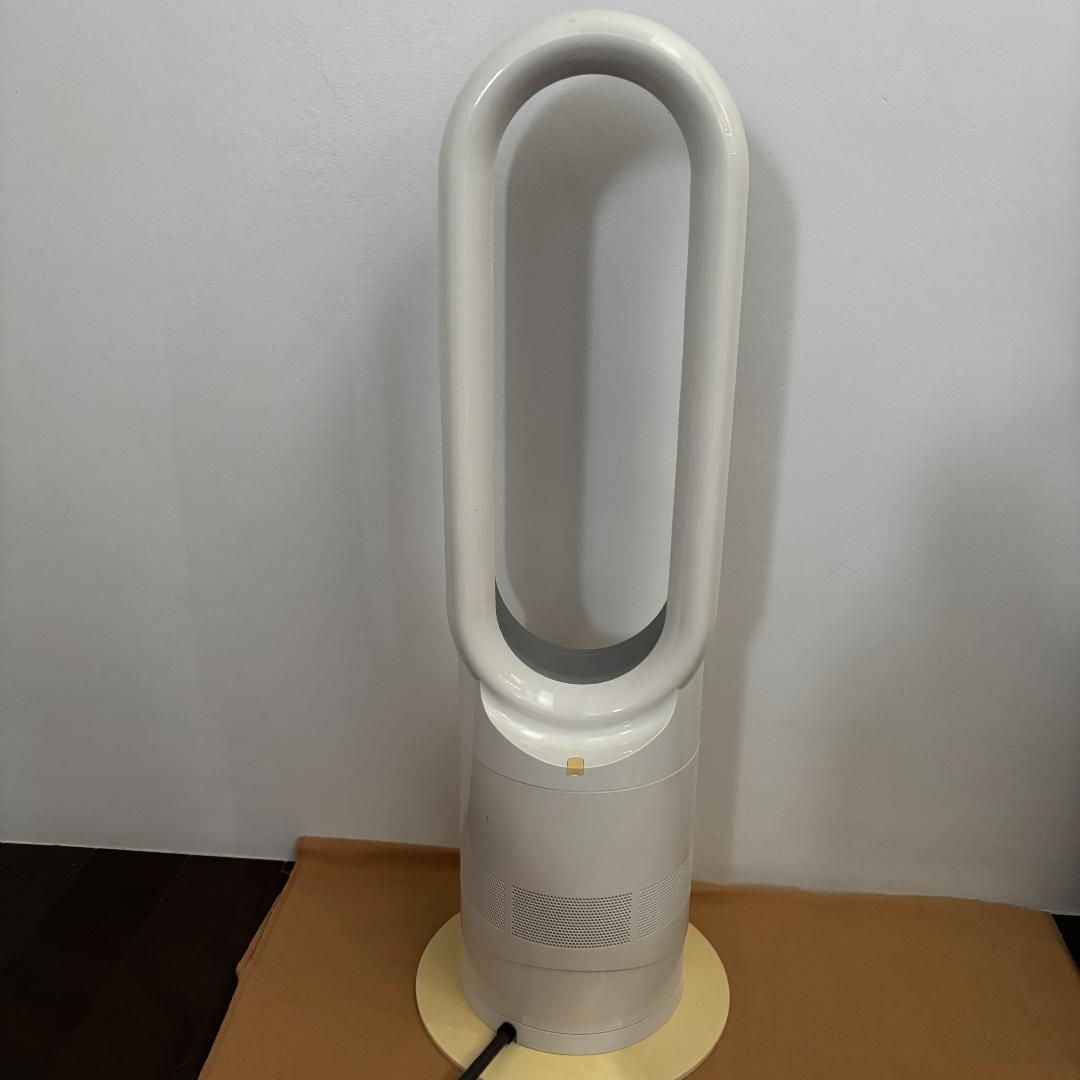 dyson hot＋cool AM04 ファンヒーター（リモコン付き）ホワイト