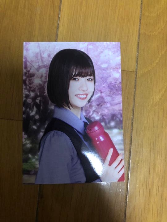 ザンビザゲーム入賞特典　直筆サイン入り写真　松田好花