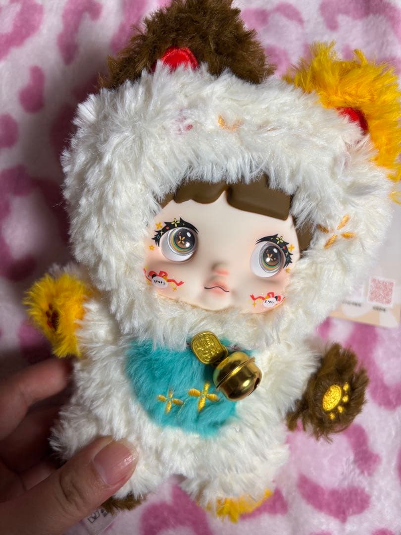 ゆみかnommi ぬいぐるみ シークレット 招き猫