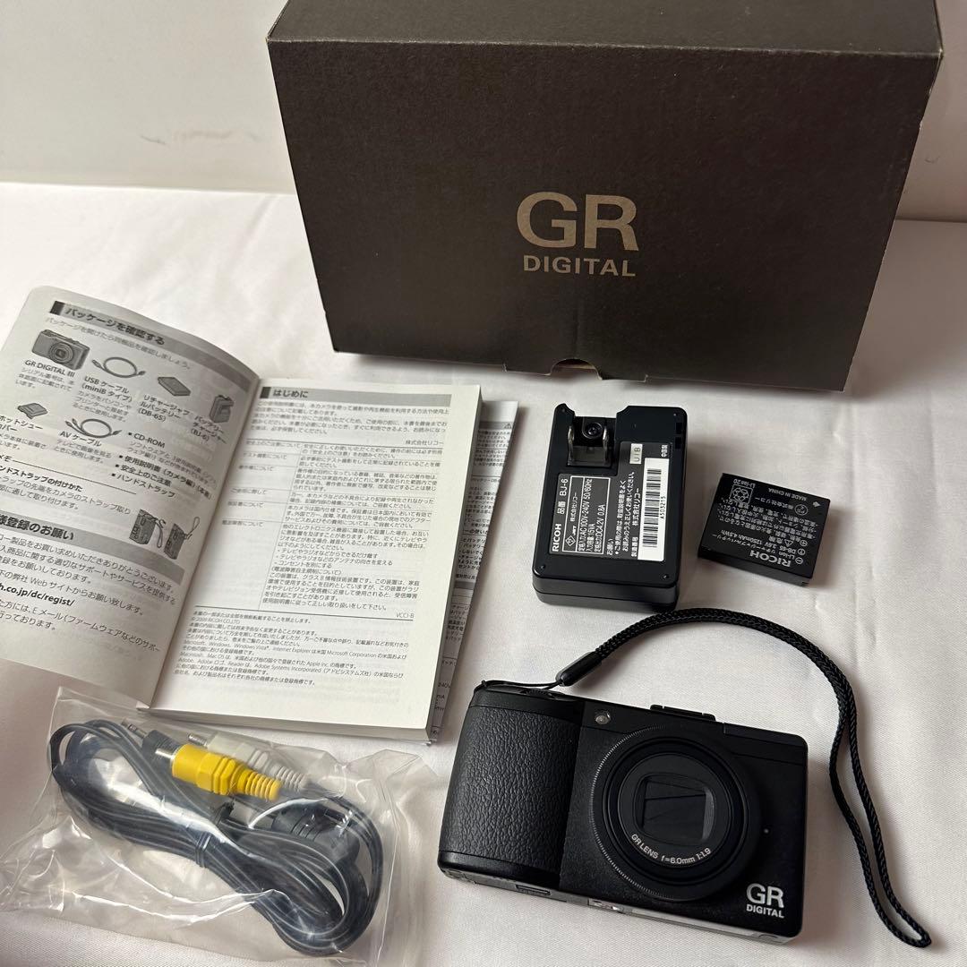 RICHO GR DIGITAL III リコー grスリー デジタル gr3