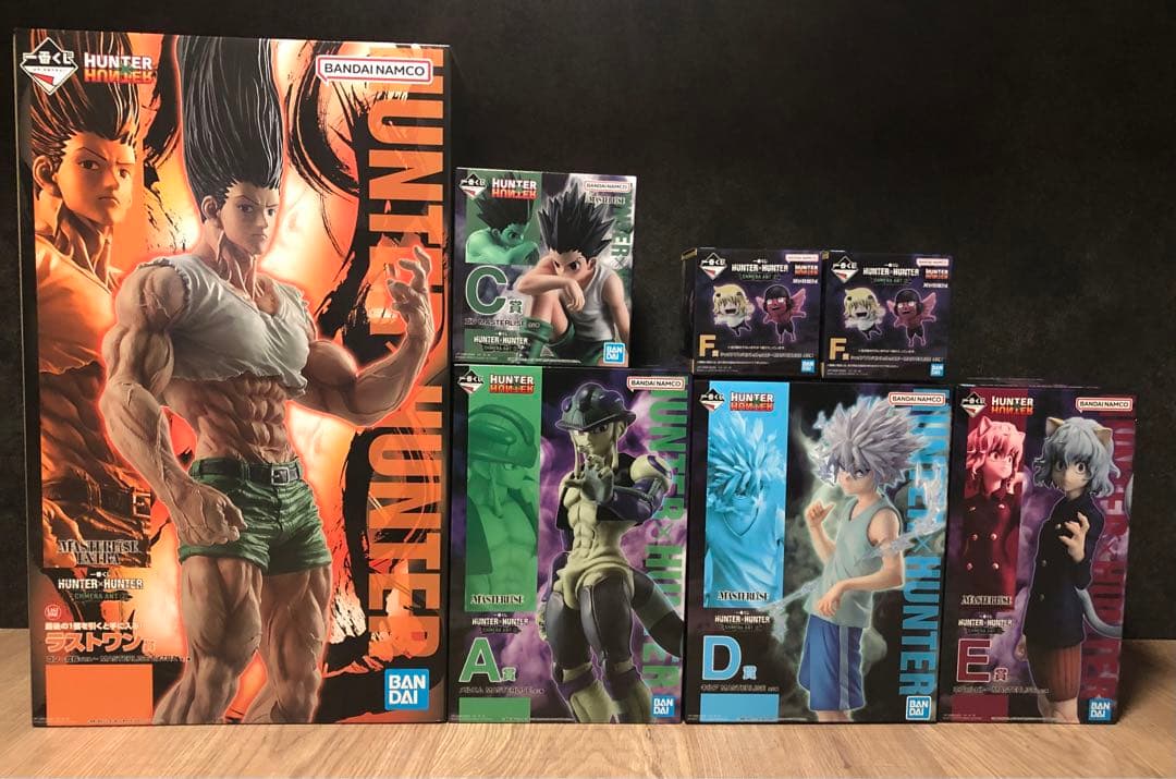 HUNTER × HUNTER 一番くじ フィギュアセミコンプリート　6体