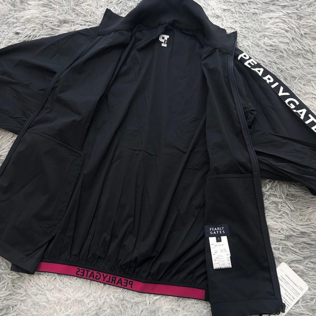 新品　パーリーゲイツ　スニード　ナイロンジャケット　チェック柄　ニコちゃん　1