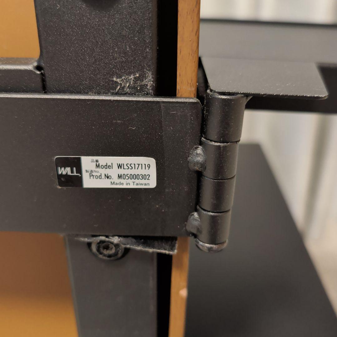 EQUALS 壁寄せテレビスタンド WALL V3 ロータイプ 32～80V対応