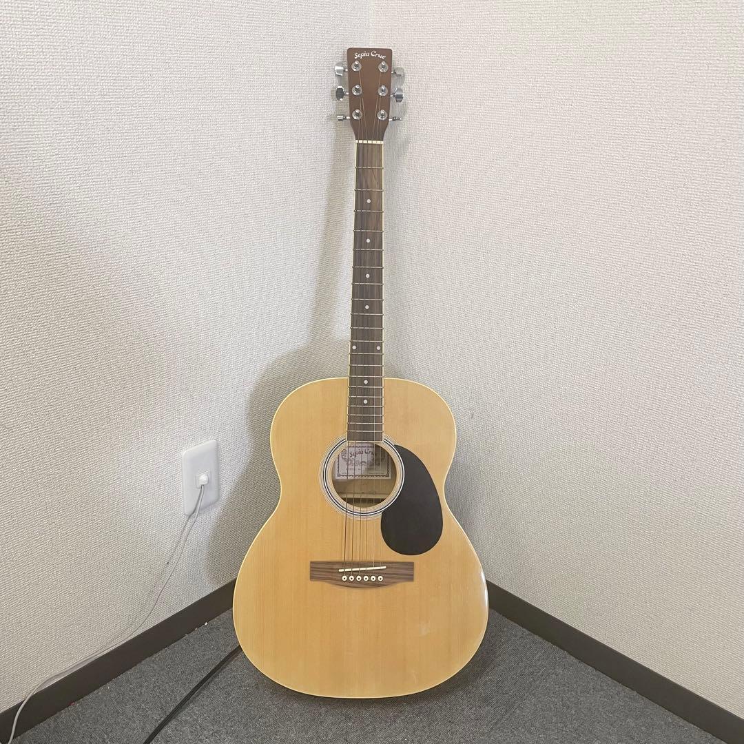 Sepia Crue アコースティックギター F-140/N ケース付き