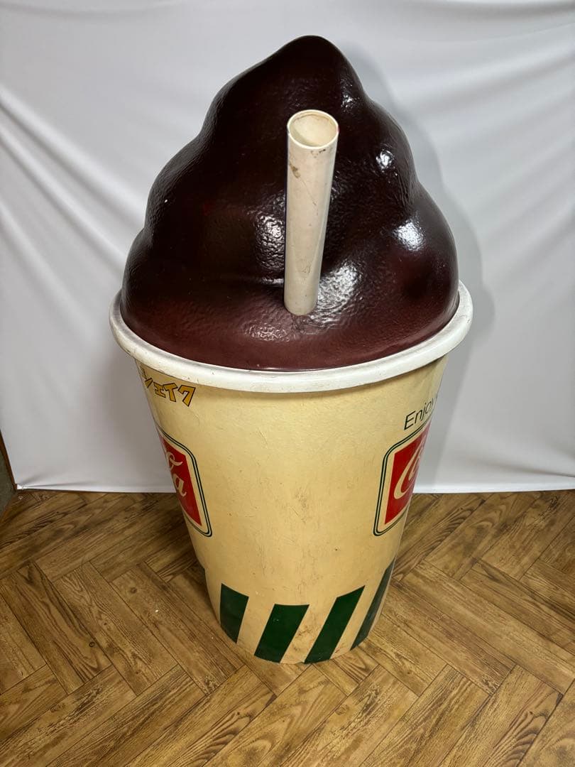 希少◆コレクション◆全長124ｃｍ◆コカ・コーラフローズン◆氷のスーパーシェイク