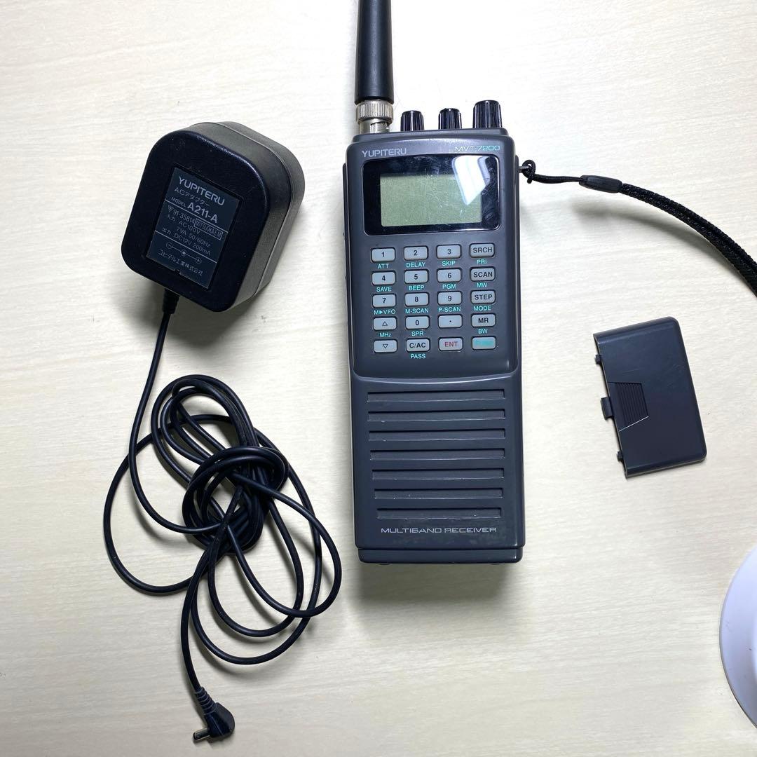 受信機 中古 ユピテル MVT-7200 動作確認済み