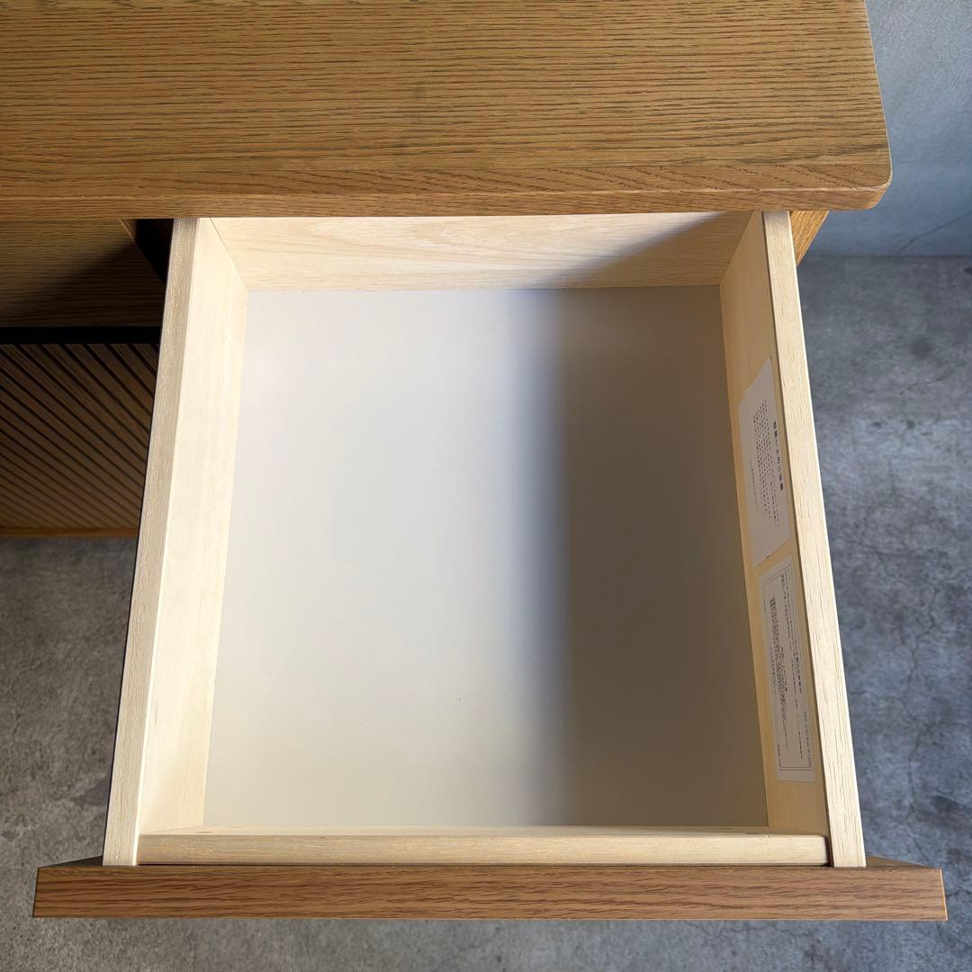 展示品 美品　Unico DIFE(ディフェ) キャビネット W1200 送料込