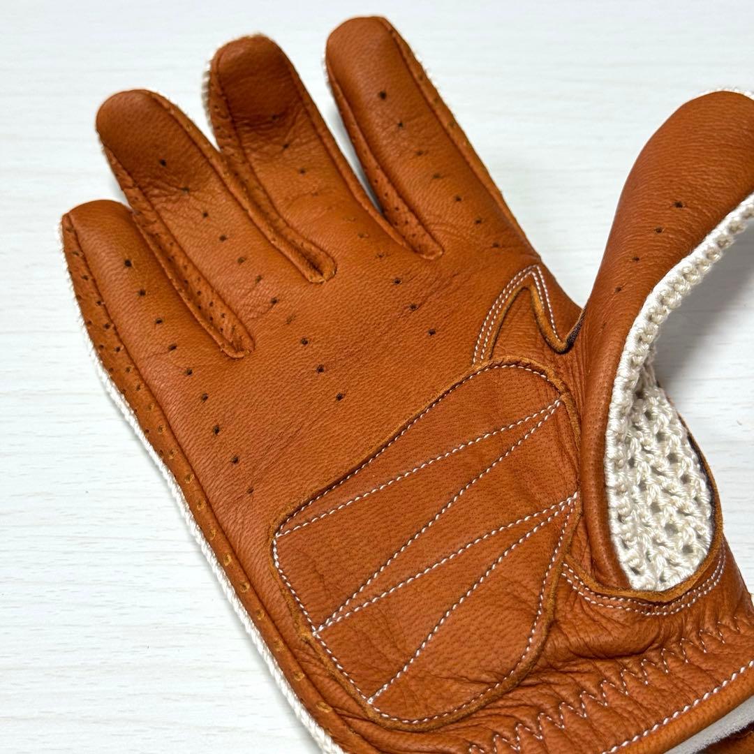 【新品】 CACAZAN ドライビンググローブ Mサイズ 日本製