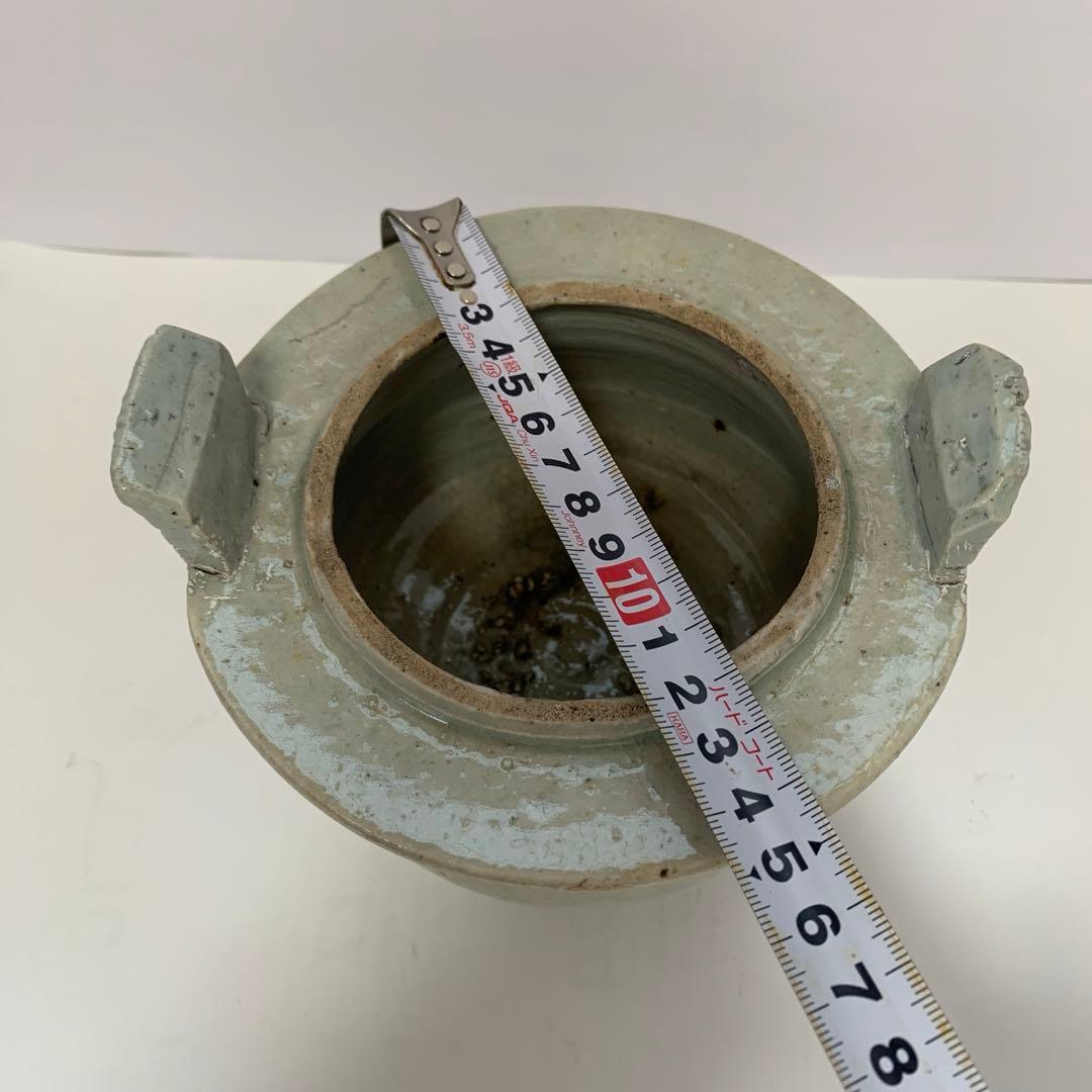 朝鮮美術　青磁　香炉　送料込み