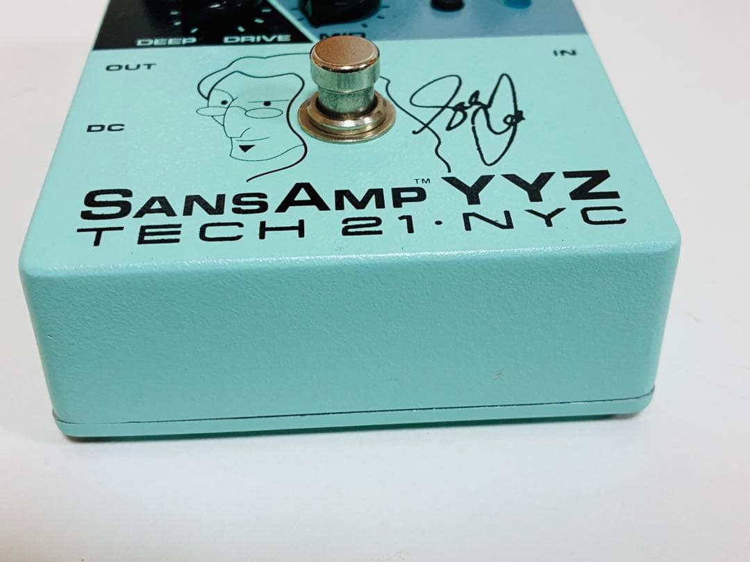 美品 TECH 21 SansAmp YYZ エフェクター