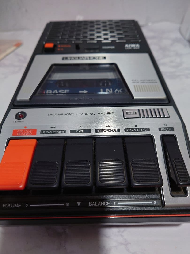 ワンプッシュレコーディングカセットレコーダー LLコンパクトコータ LCR860