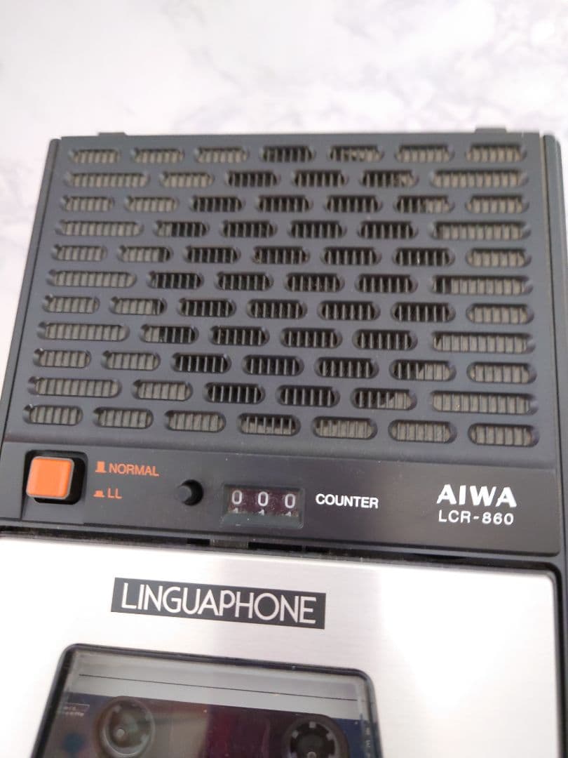 ワンプッシュレコーディングカセットレコーダー LLコンパクトコータ LCR860