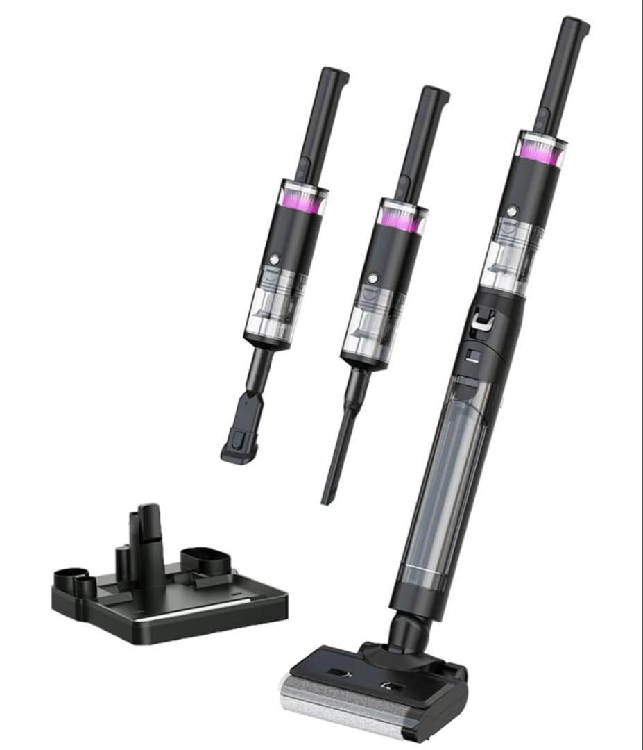 SOUYI ブラックホール掃除機 コードレス水拭き掃除機